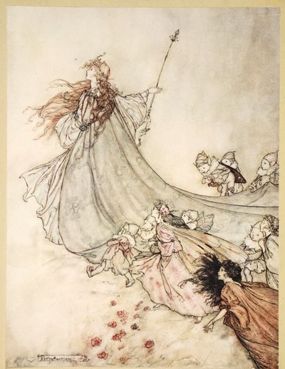 Fairies away! We shall chide downright, if I longer stay, illustration from 